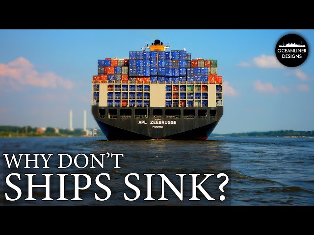 How do big ships float?