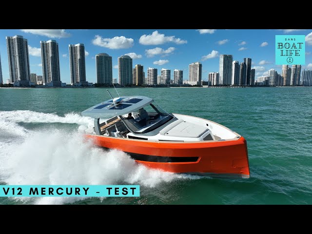 Mercury V12's on a Fjord 41XP - TEST DRIVE!!