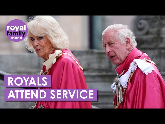 King Charles and Queen Camilla Attend Service of Dedication for the OBE