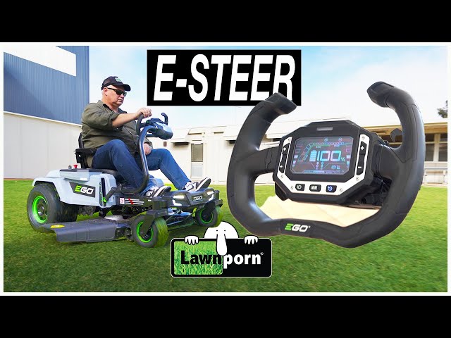 Ego E-Steer. Z-Turn Mowing Made Simple.