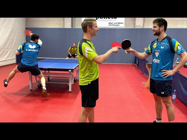 Defense VS Attack l incredible table tennis training 2021