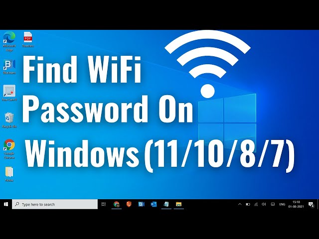 How to Find your WiFi Password on Windows 11/10/8/7 [EASY TUTORIAL]