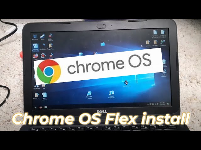 Installing Chrome OS Flex on a Windows Laptop