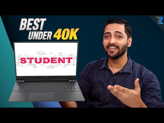 4 Best Laptops For Students Under  ₹40,000 | Editing,Video Call,Photoshop,Entertaiment & More