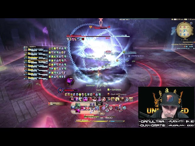 【FFXIV】Aspholdelos: The First Circle (Savage)  First Clear [P1S] ~ Dark Knight DRK POV