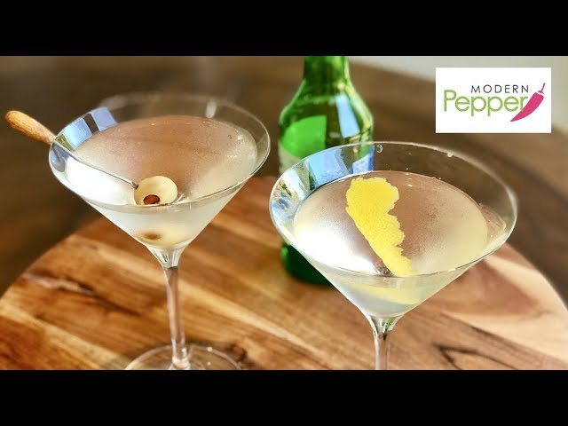 How To Make Soju Martinis 소주 마티니 칵테일: Up w a Twist & Dirty (Refreshing Taste!) - Modern Pepper #20