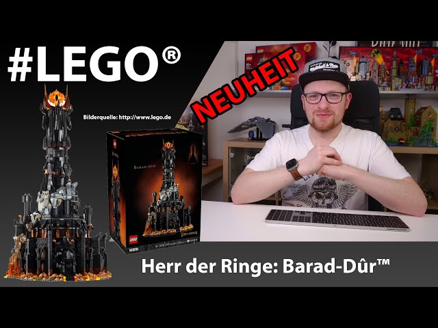 460€ und wieder Aufkleber 🤯 LEGO® 10333 Barad-Dûr™ Herr der Ringe #lego