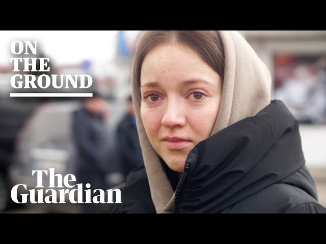 The people forced to flee Putin's war in Ukraine: ‘I’m pregnant, I left my husband behind’