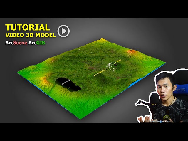 Tutorial to Make Cool 3D Map Animation using ArcGIS [FULL]