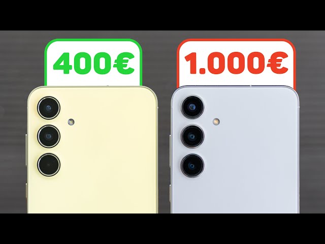 Galaxy A55 vs. S24+: Muss es ein 1.000 € Smartphone sein? (Test + Vergleich)
