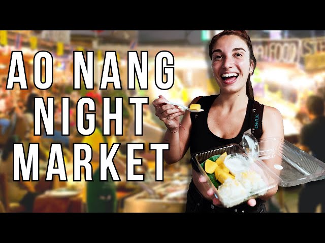Street Food Market Ao Nang Krabi - Visit Thailand 2023