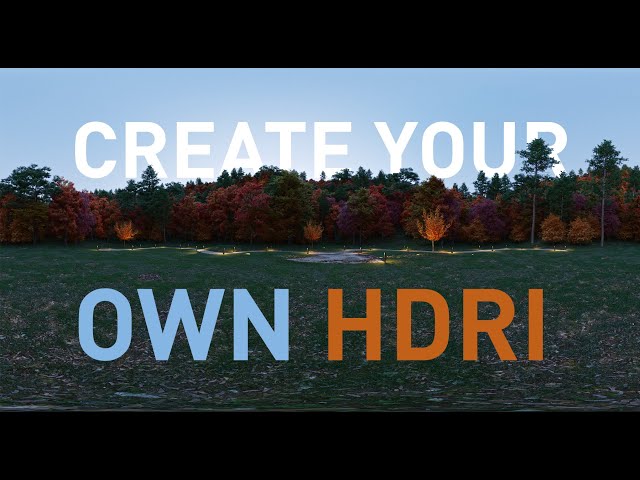 How to create 360 HDRI with Corona Render for your Projects