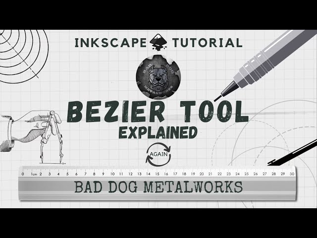 Using the Bezier Tool in Inkscape