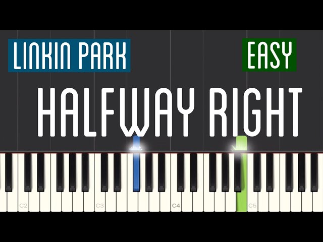 Linkin Park - Halfway Right Piano Tutorial | Easy