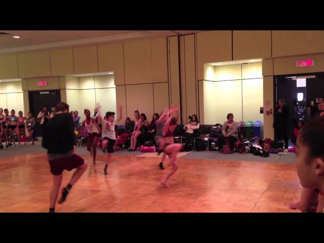 Tate in Will Oftis's class at Nuvo!!
