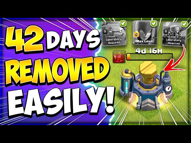 4 Laboratory Upgrades in 2 Minutes! How to Max Troops Fast at TH12 in Clash of Clans