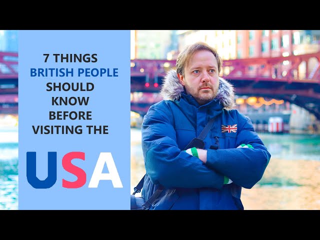 Advice for British People Visiting America