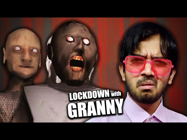 LOCKDOWN with GRANNY - Helicopter Escape !!! (Granny Chapter 2 - Saiman Plays)