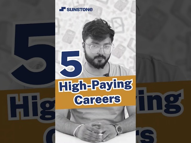 5 highest paying careers after 12th with PCM | Student Shorts