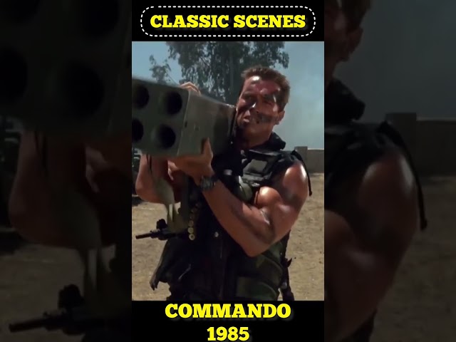 "One Man Army" Commando 1985 #Action #arnoldschwarzenegger #funny #comedy #army #warzone #gaming