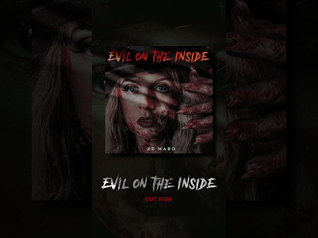 I’m soooo happy you guys are getting to hear my new single Evil On The Inside!🖤🖤