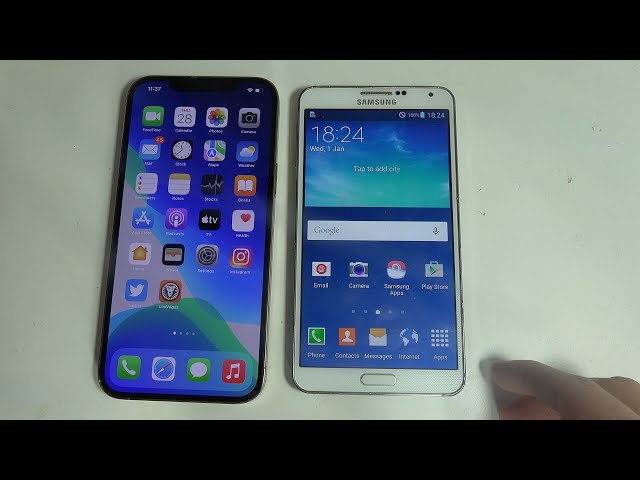 iPhone 12 Pro Max vs. Samsung Galaxy Note 3 - Which Is Faster?