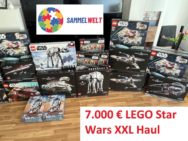 7.000€ Lego Star Wars May the Force XXL Haul