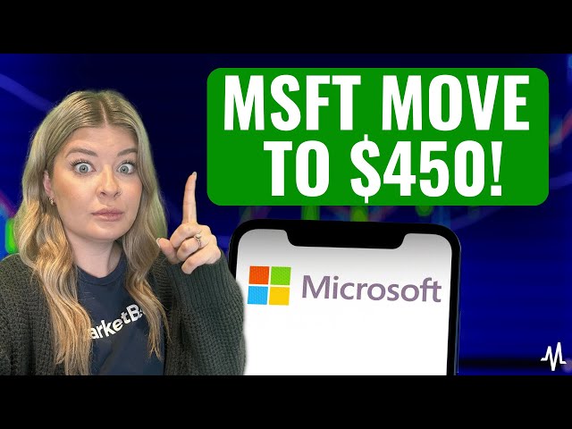 Microsoft Stock to $450? Here's How