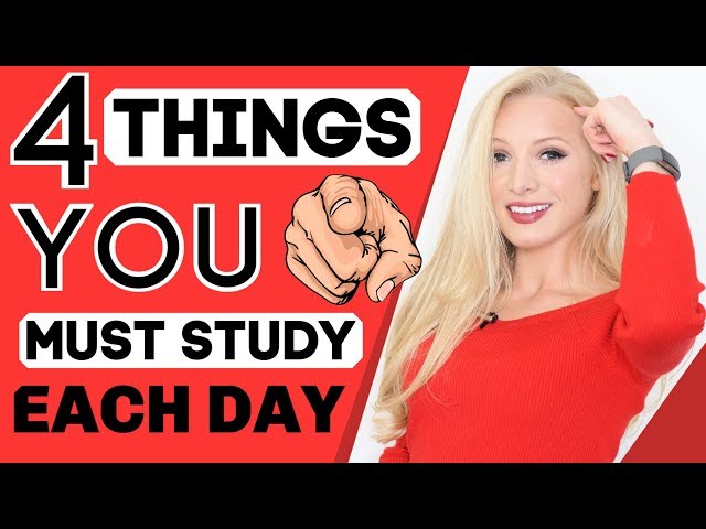 4 things to study EVERY DAY to become fluent in English