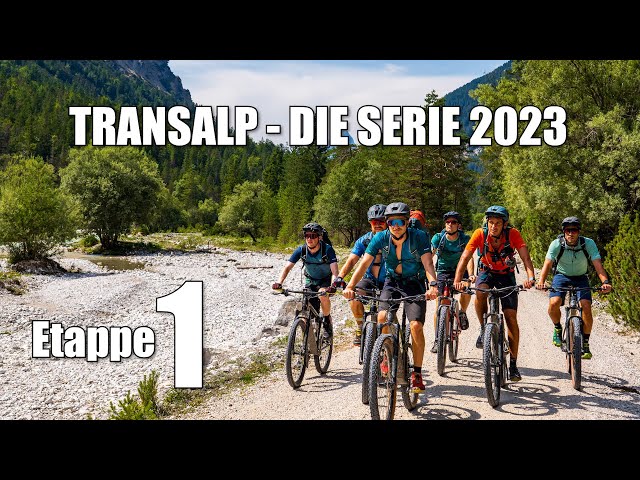 11 Freunde über die Alpen - Etappe 1: Karwendel [Alpencross, Transalp, Mountainbike]