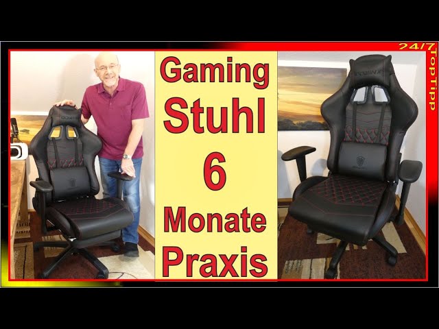 Dowinx Gaming Stuhl ✔ 6 Monate Praxis [ Gamer Stuhl als Bürostuhl ] Dowinx Gaming Homeoffice TopTipp