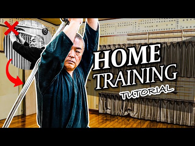 How Most People Get Uke-Nagashi Wrong |  Home Kenjutsu Training Tutorial