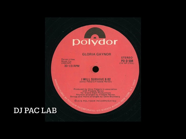 Gloria Gaynor - I Will Survive (T-Connection Pac Lab Revibe) 1982