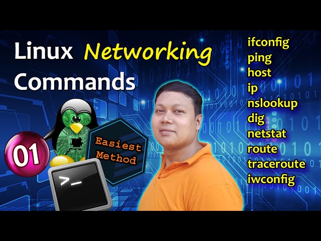 linux basic networking commands | top linux networking commands | linux commands | amader canvas #1