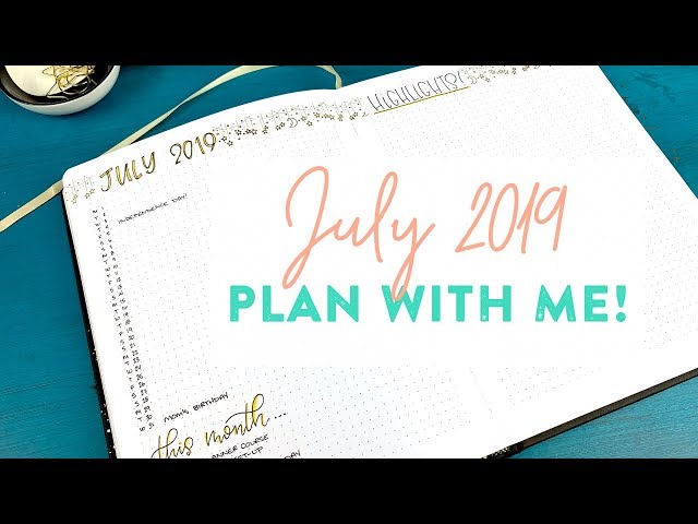 Plan With Me: July, 2019