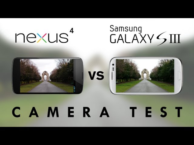 Nexus 4 vs Galaxy S3 - Camera Test