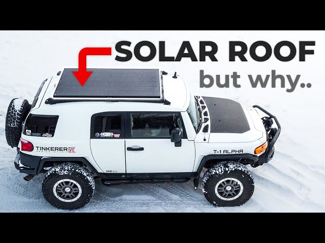 I Installed a GIANT Solar Panel on My 4X4 | BougeRV 400W 10BB Mono Panel