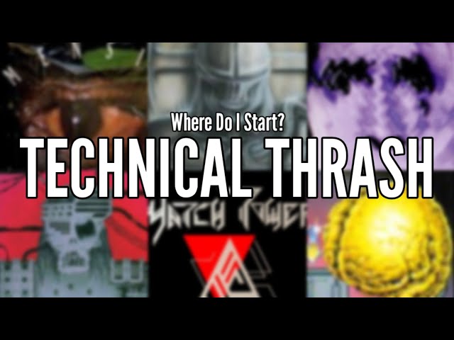 TECHNICAL THRASH - Where Do I Start (13 Essentials Albums)