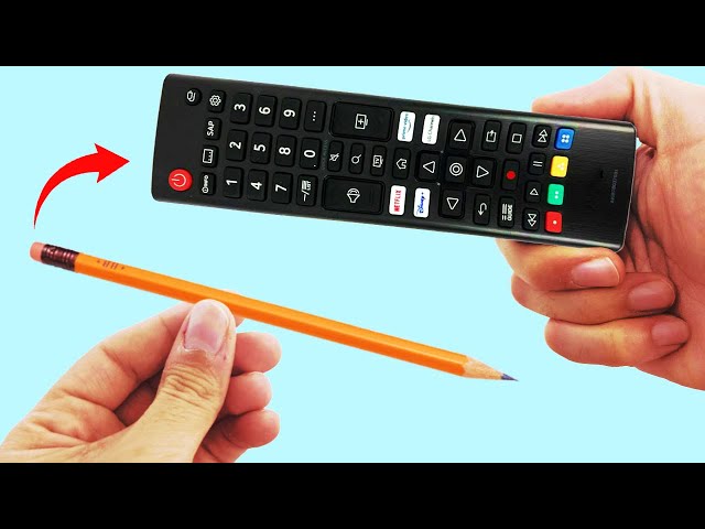 Take a Common Pencil and Fix All Remote Controls in Your Home! How to Repair TV Remote Control!