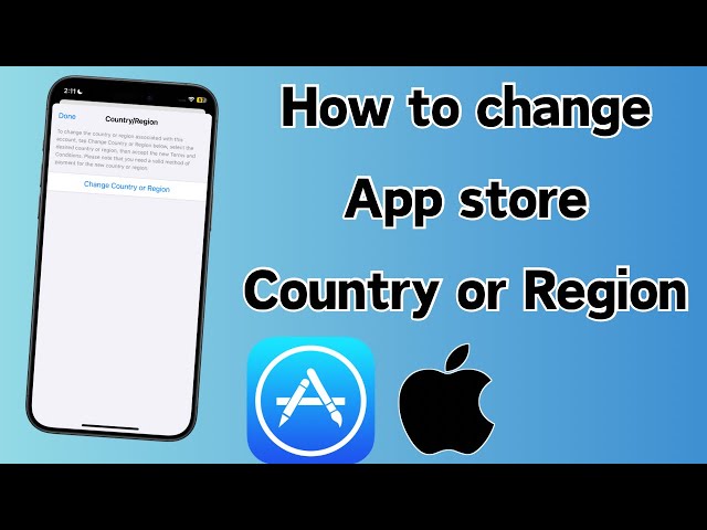 How to Change App Store Country Or Region | Chnage App Store Country Or Region | 2024