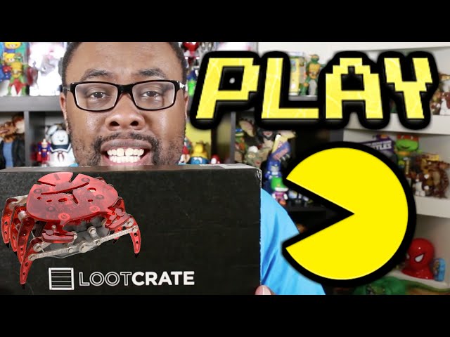 LOOTCRATE "Play" Unboxing (February 2015) : Black Nerd