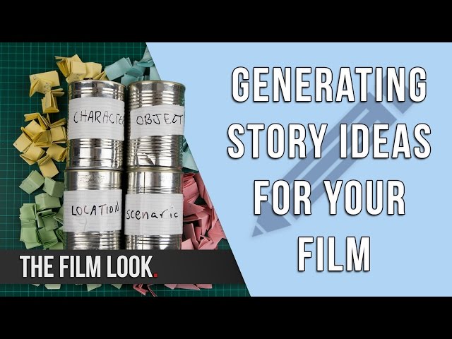 How to GENERATE STORY IDEAS!