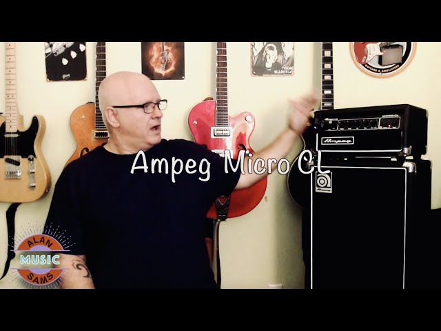 Ampeg Micro CL... The coolest practice amp on the market!