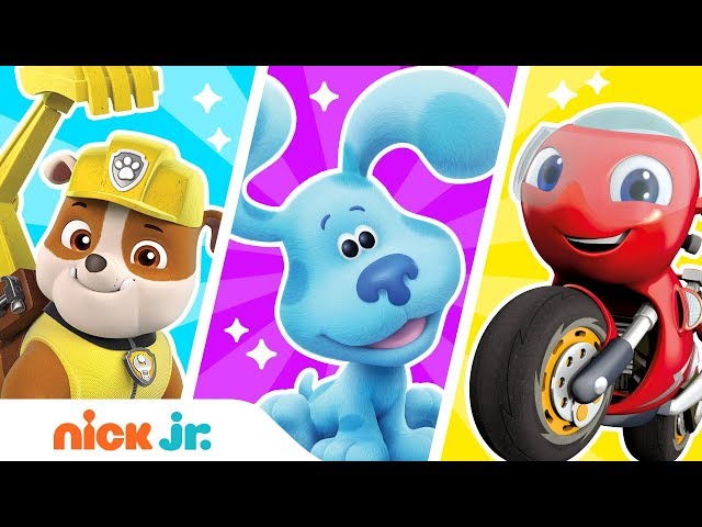 Guess the Missing Colors w/ PAW Patrol, Bubble Guppies, Ricky Zoom & Dora! | Color Games | Nick Jr.