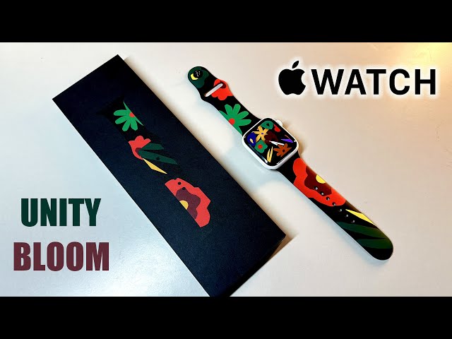 Apple Watch Unity Bloom 2024 NEW BAND | Ultra 2, Series 9, SE 2 | Modeled on ALL Apple Watch Models