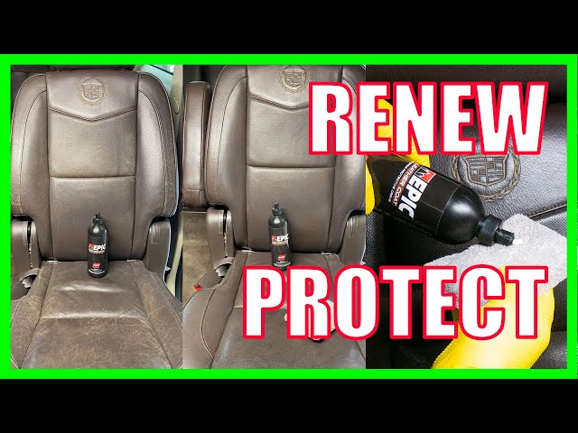 How To Renew Leather Seats - Malco EPIC Leather Coat [EPIC TRANSFORMATION]