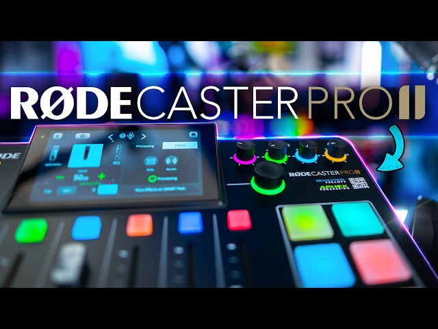 RODECaster Pro II Initial Walkthrough & Audio Samples - It’s Incredible!