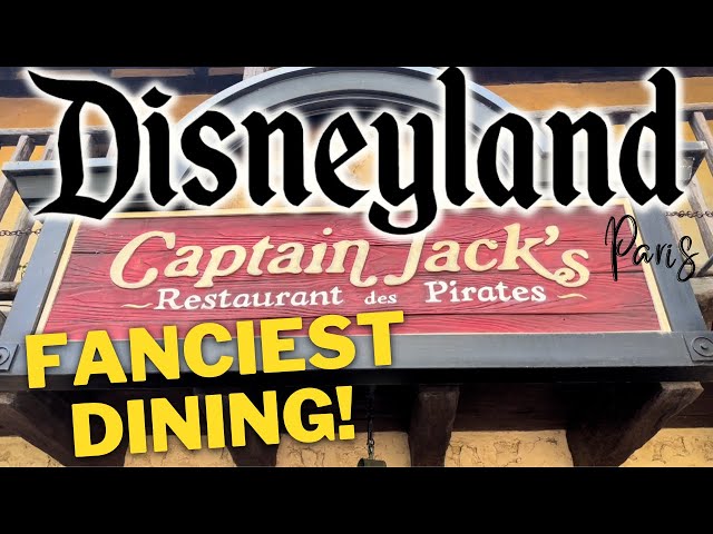 The FANCIEST Restaurant at Disneyland Paris | The Blue Bayou Of Disneyland Paris