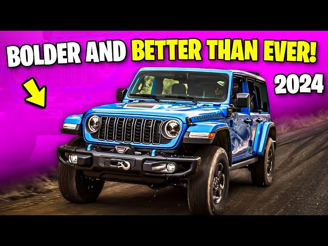 All-New 2024 Jeep Wrangler Turns Heads in the Automotive World!