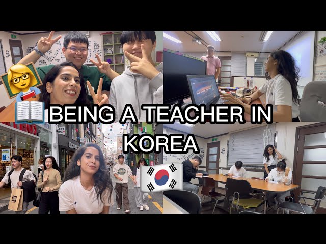 🇰🇷I became an English teacher in Korea 👩‍🏫🥳
